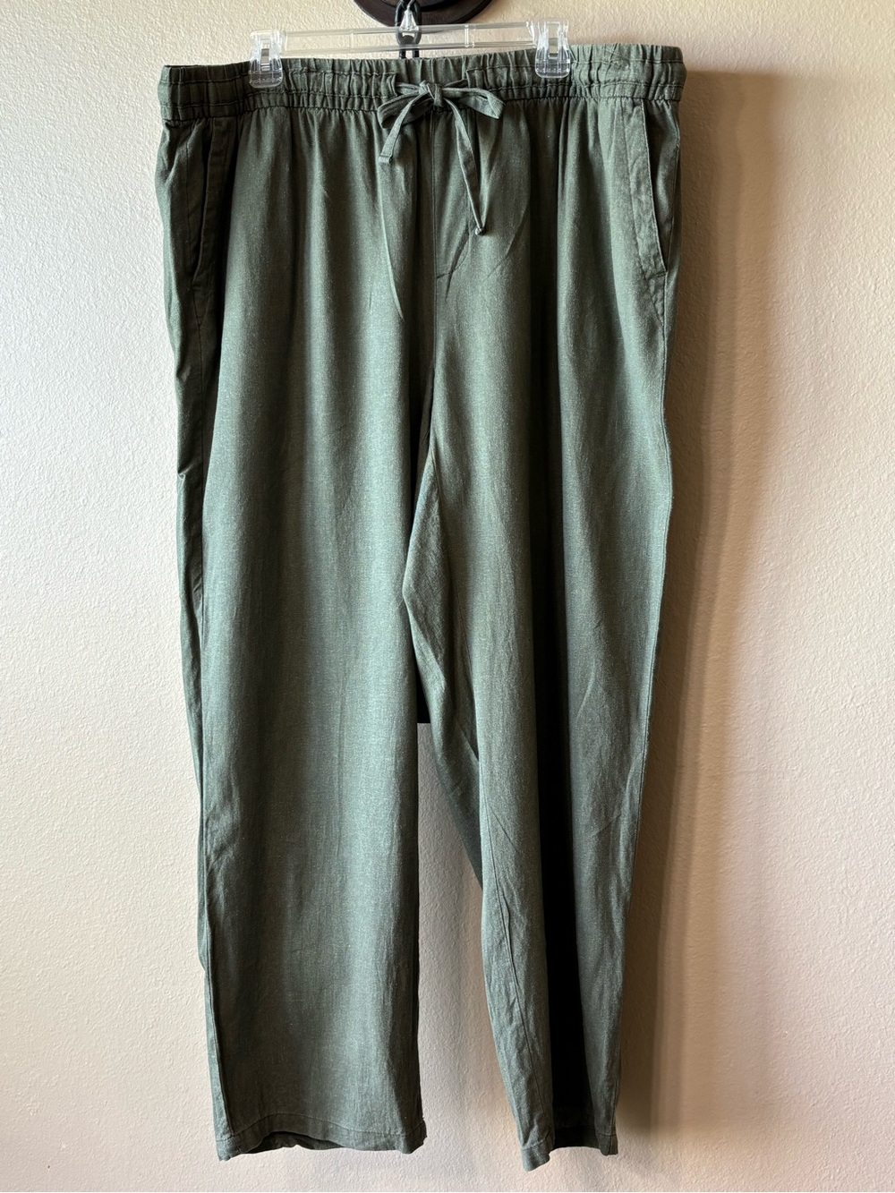 Old Navy Olive Drawstring Knit Pants